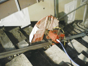 ウォールソーイング工法の事例画像